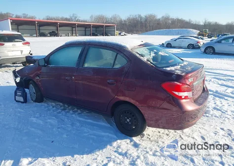 2020 Mitsubishi Mirage G4 Es from USA, damaged, VIN ML32F3FJ4LHF03602